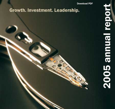 Growth Investment Leadership  2005 Annual Report