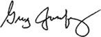 Signature of Gregory P. Josefowicz