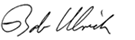 Bob Ulrich signature
