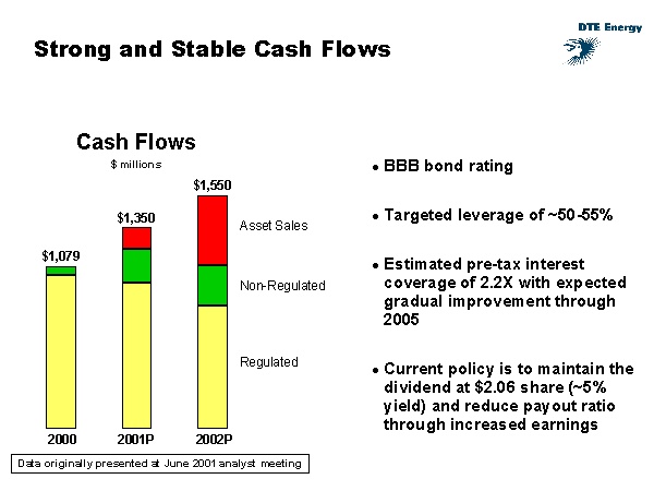 Strong And Stable Cash Flows