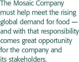 The Mosaic Company ...