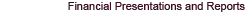 Financial Presentations