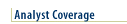 Analyst Coverage