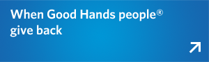 When good hands give back
