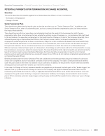 Potential Payments Upon Termination or Change in Control