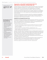 Proposal No. 5: 2016 Stock Plan for Non-Employee Directors of Honeywell International Inc.