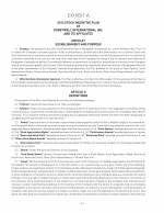 Exhibit A: 2016 Stock Incentive Plan of Honeywell International Inc. and its Affiliates