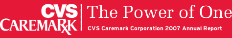 CVS Caremark Corporation 2007 Annual Report