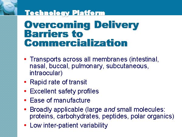 Overcoming Delivery Barriers To Commercialization