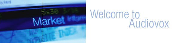 Welcome to Audiovox