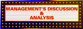 Management's Discussion & Analysis