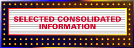 Selected Consolidated Information