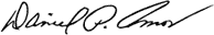 Signature of Daniel P. Amos