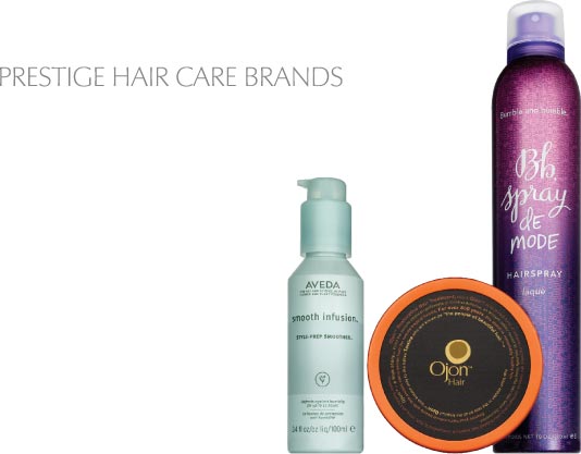Hair Care Brands products shot
