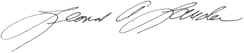Leonard A. Lauder Signature