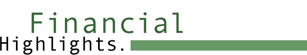 Financial Highlights