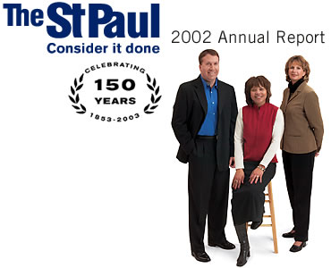 The St. Paul 2002 Annual Report