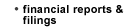 Financial Reports & Filings