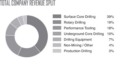 Total Company Revenue Split
