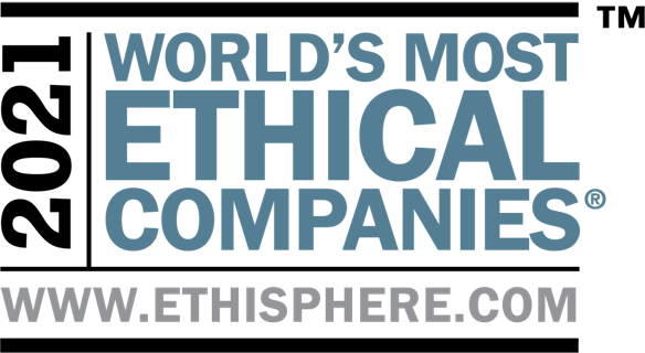 2021 World’s Most Ethical Companies logo