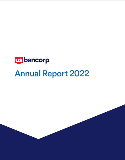 2022 U.S. Bank Annual Report PDF cover photo