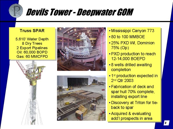 Devils Tower - Deepwater GOM