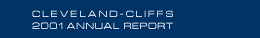 Cleveland-Cliffs 2001 Annual Report