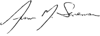 Signature of Arne Sorenson