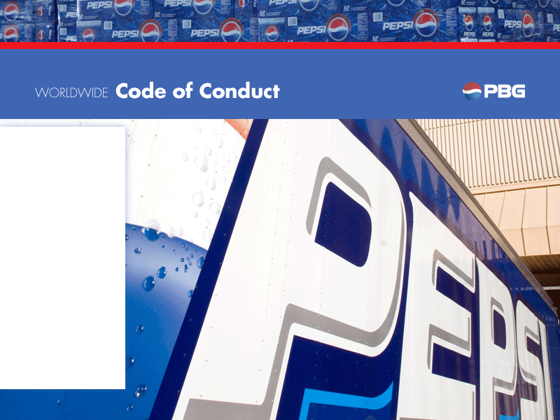 PBG Worldwide Code of Conduct