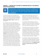 Proposal 3 - Advisory Vote to Approve the Compensation Paid to the Company's Named Executive Officers