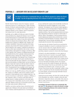 Proposal 2 - Advisory Vote on Exclusive Forum By-Law