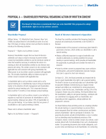 Proposal 6 - Shareholder Proposal Regarding Action by Written Consent