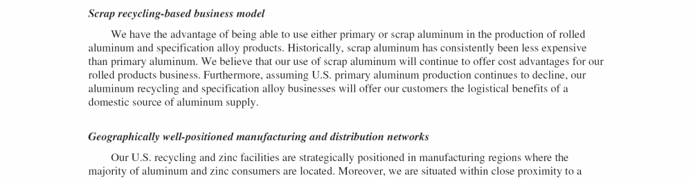 Aleris International 2005 Annual Report