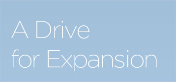 A Drive for Expansion