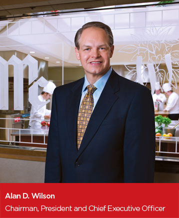 Alan D. Wilson - Chairman, President and Chief Executive Officer
