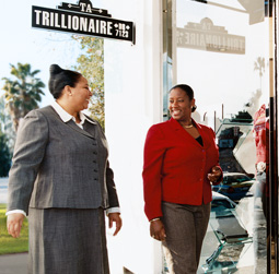 CEO Linda Dorn-Carter and Treasurer LaToya S. Creighton of The Business Coach