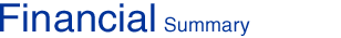 Financial Summary