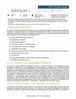 Governance Highlights