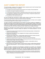 Audit Committee Report