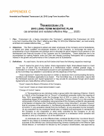 Appendix C - 2015 Long-Term Incentive Plan