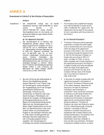 Annex A - Amendment to Article 5 of the Articles of Association