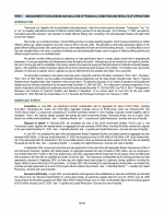 7. Management's Discussion and Analysis of Financial Condition and Results of Operations