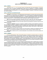 Notes to Statutory Financial Statements